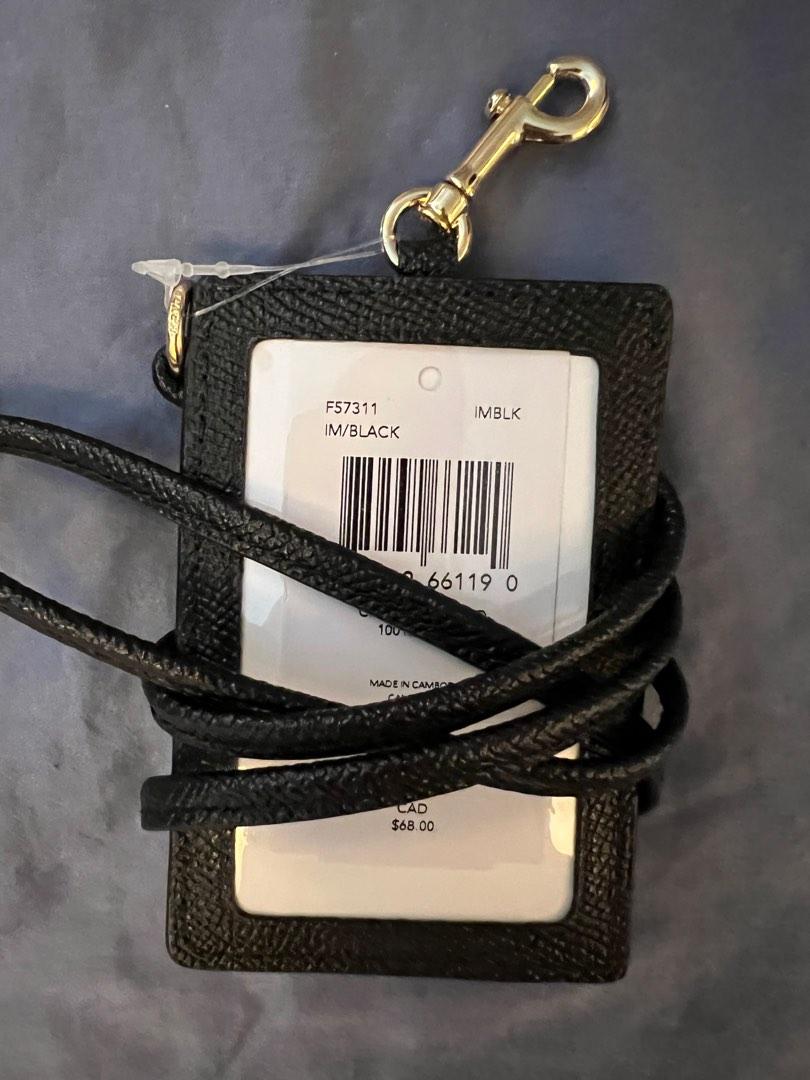 Authentic Coach Lanyard ID case, Luxury, Accessories on Carousell