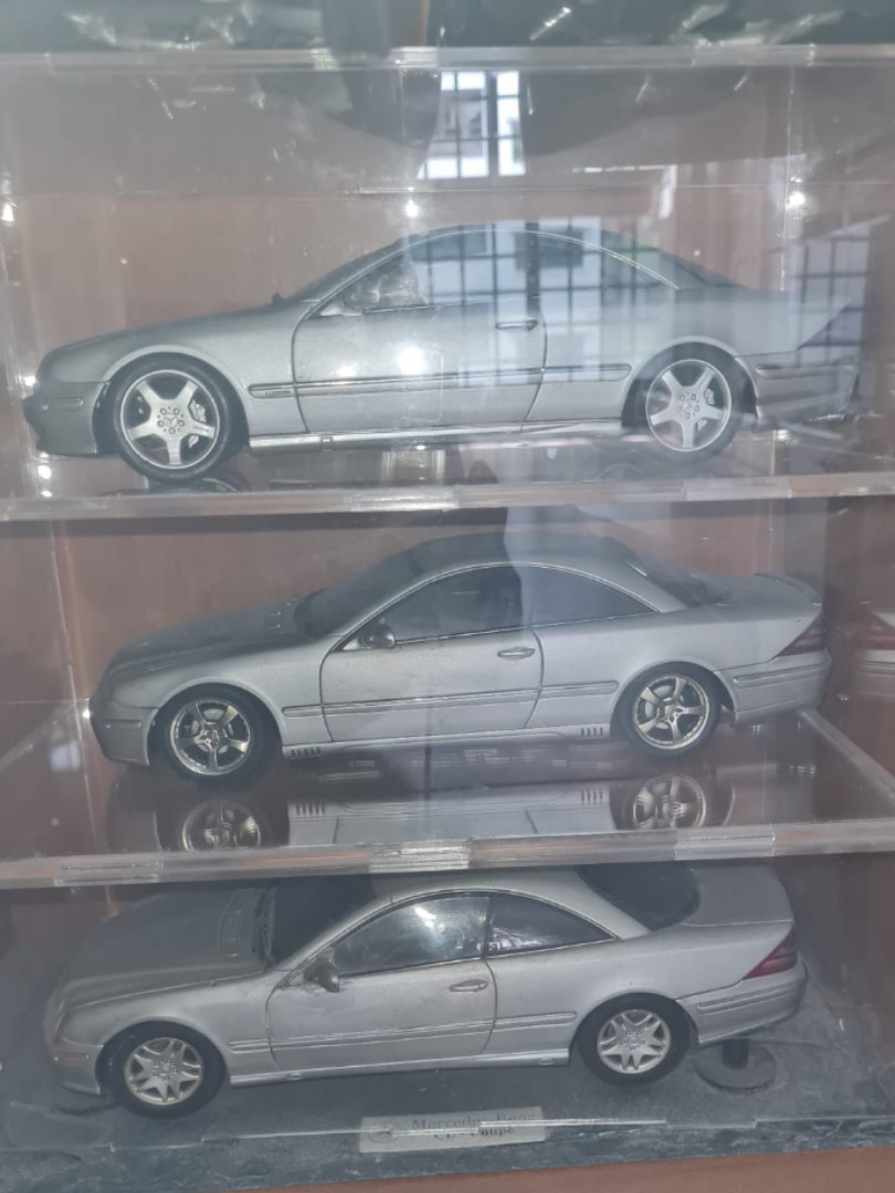 Set of 3 Autoart 1/18 Mercedes CL500, AMG Lorinser, Hobbies & Toys ...