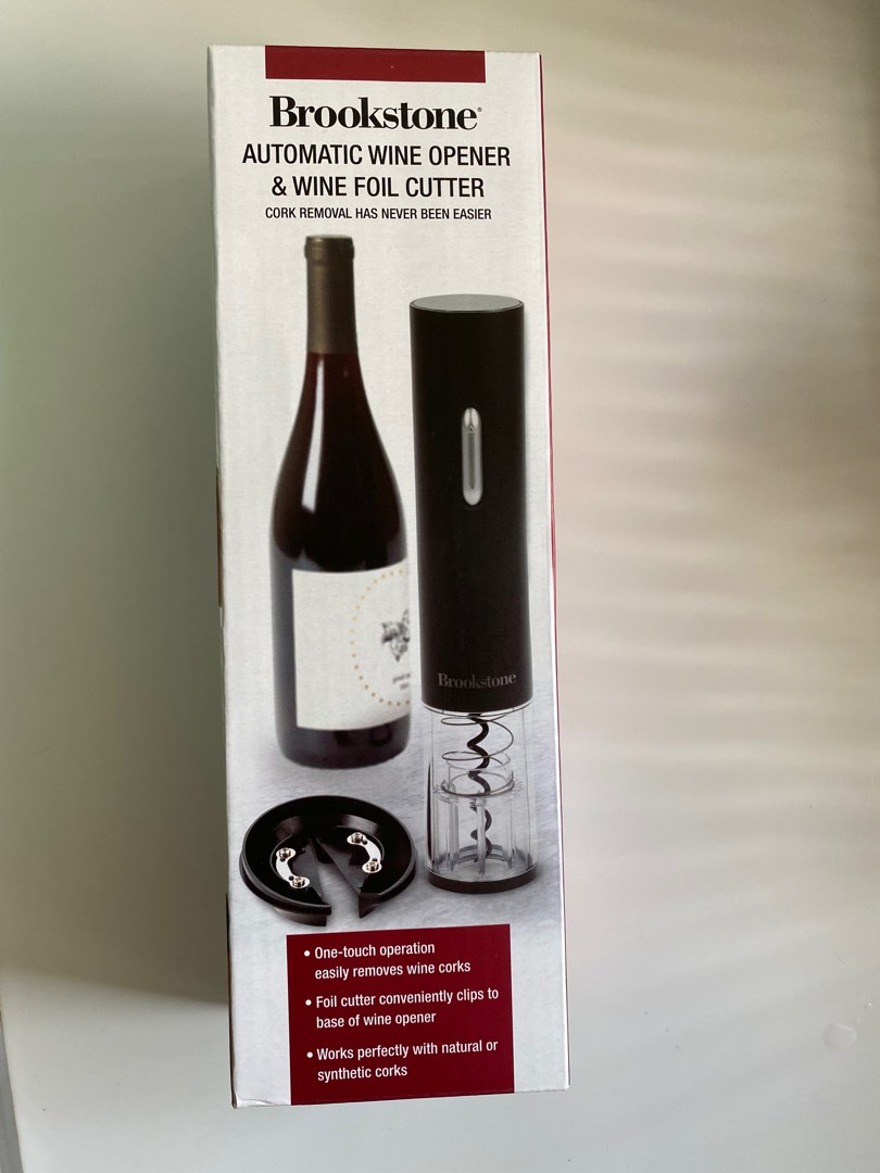 Automatic wine opener & wine foil cutter, TV & Home Appliances, Kitchen
