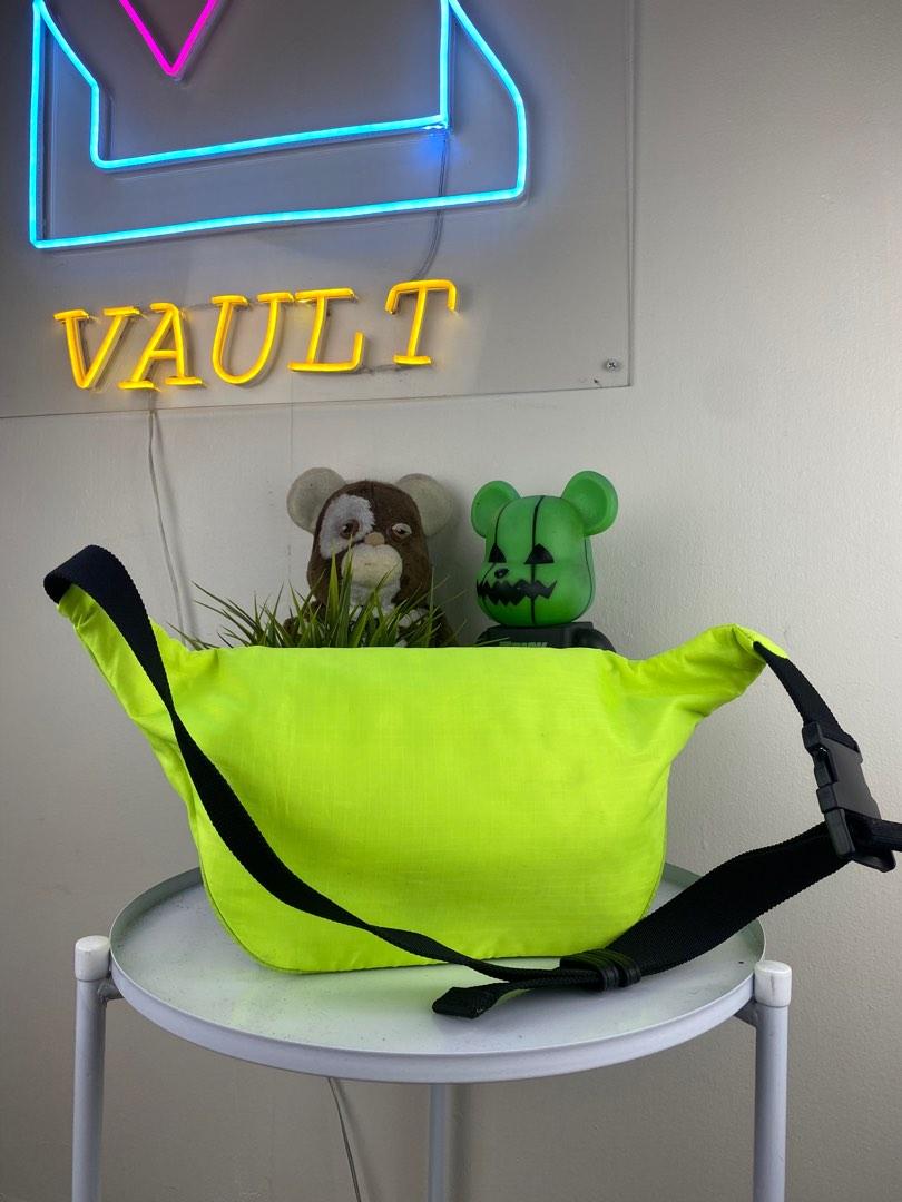 Balenciaga neon fanny pack online