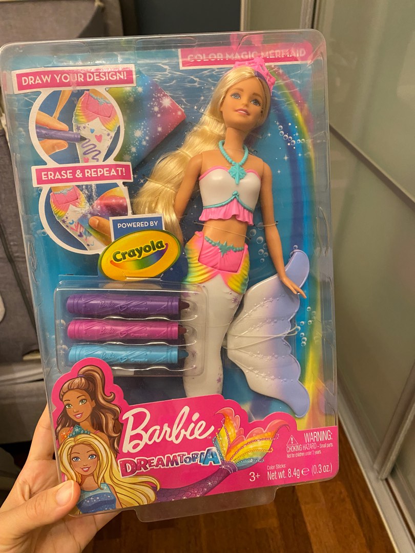 Barbie dreamtopia color hotsell magic mermaid