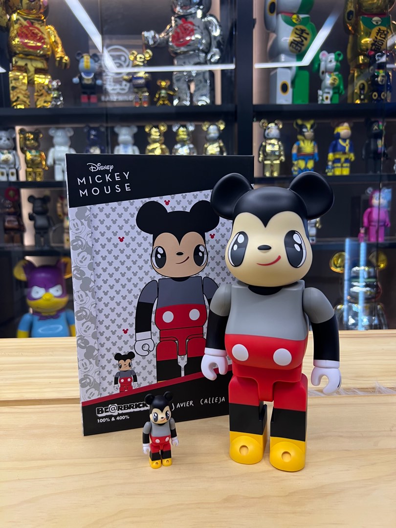 現貨bearbrick Javier Calleja Mickey 400% & 100% 大眼米奇, 興趣及