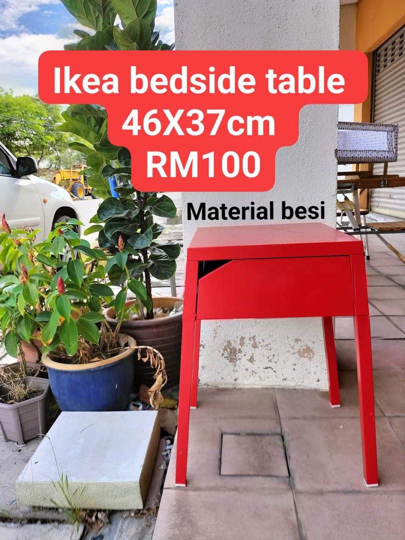 Bedside Table Ikea, Furniture & Home Living, Kitchenware & Tableware