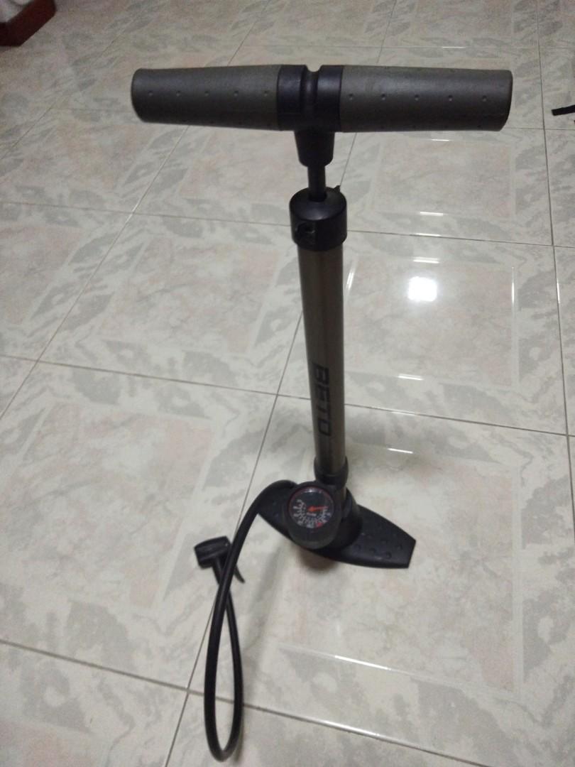 beto bike pump with gauge