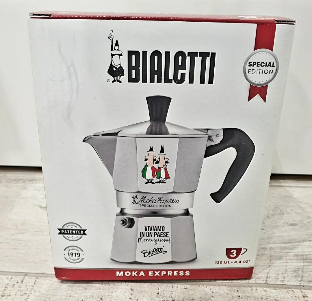 Bialetti Limited Edition Moka Coffee Maker for 3cups, TV & Home ...