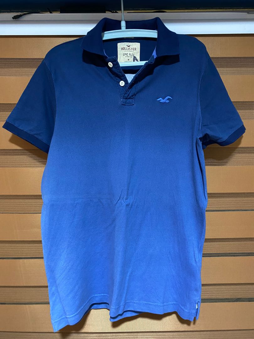 Blue Hollister Polo Shirt Men s Fashion Tops Sets Tshirts