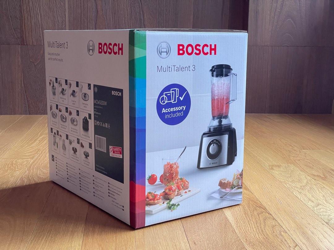 BNIB Bosch 800w Food Processor MultiTalent 3 MCM3200W, TV & Home
