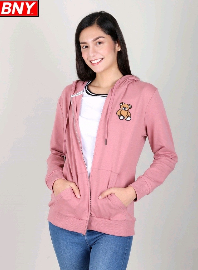 BNY Ladies Zipper Hoodie Women s Fashion Coats Jackets and