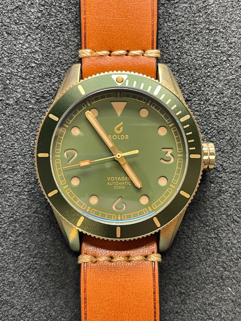 Boldr Voyager Bronze (Green), Luxury, Watches on Carousell