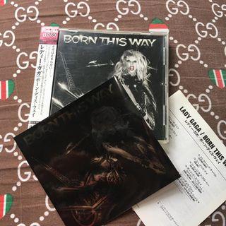Born this way Japanese foil edition reissue - lady gaga SUPER RARE AND LIMITED EDITION cd album