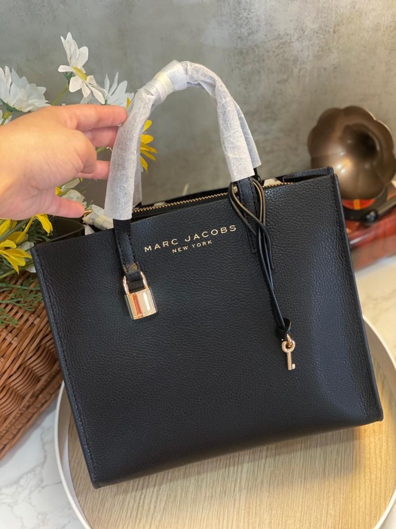 Brand New Authentic Marc Jacobs Grind Lock Leather Tote Luxury