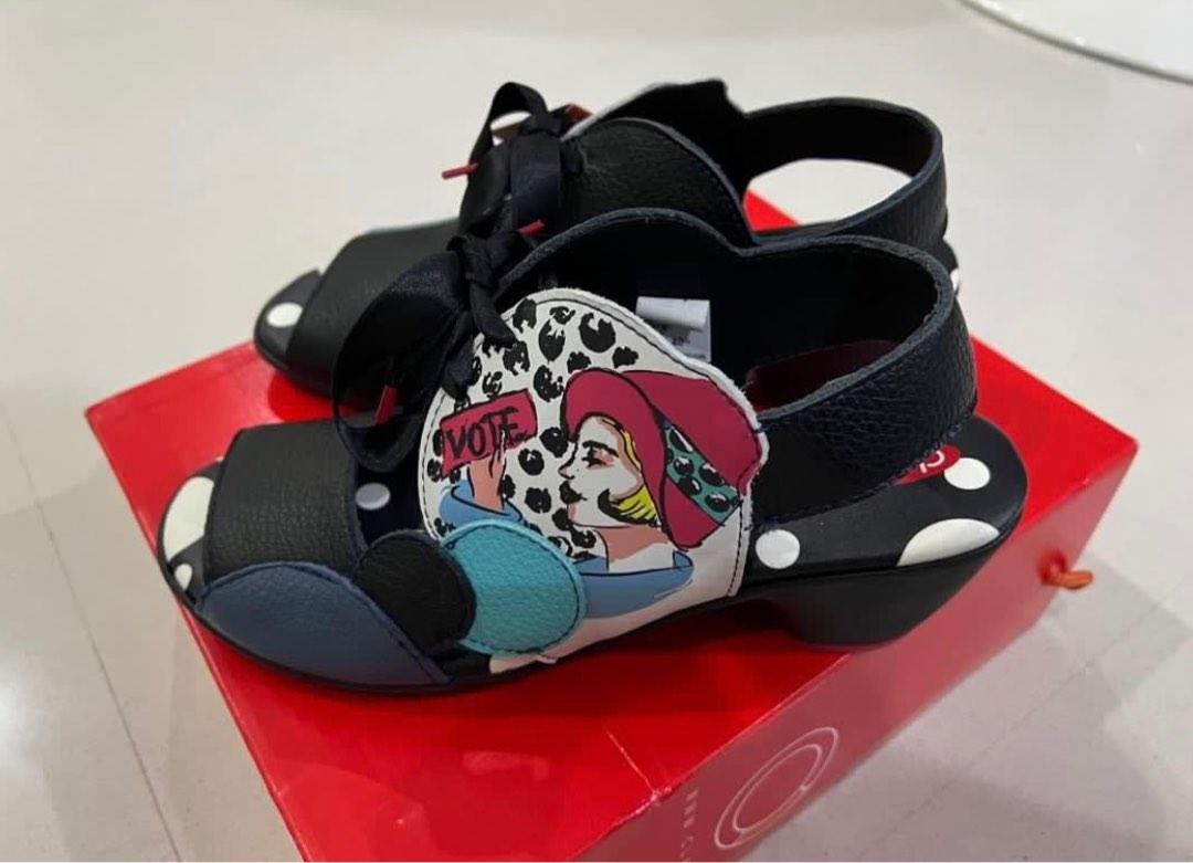 Red tag sandals on sale