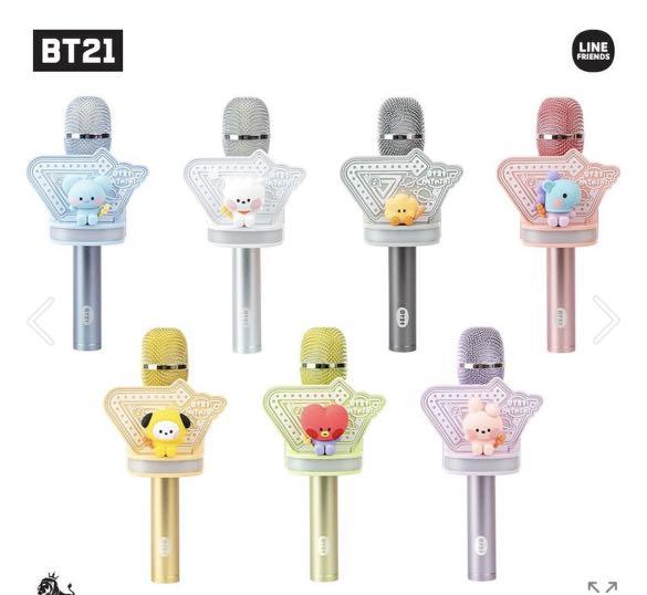 BT21 Minini Wireless MIC Speaker (Category: Soundbars, Speakers & Amplifiers) located in Santa Rosa. Submitted by bellesdreamph (Listing ID 1179759691, Image 1). Description: BT21 minini wireless microphone speaker Size/Weight: Approx. 113x99x250mm / 490g ●Package size: 150x125x285.5mm ●Bluetooth version: BT5.0 ● Usage time: 5-6 hours (depending on the battery level, music volume, and the presence or absence of LED use) ● Charging time: 2-3 hours
