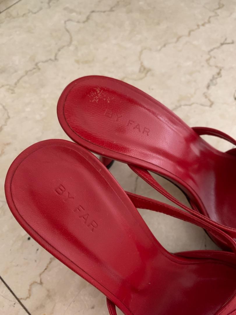 By Far shoes, Women's Fashion, Footwear, Sandals on Carousell