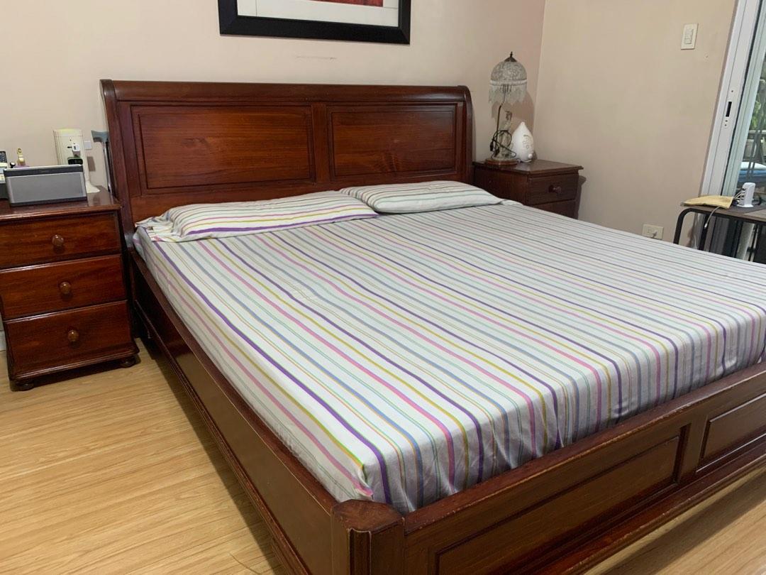 California King Size Bed Frame, Furniture & Home Living, Furniture, Bed