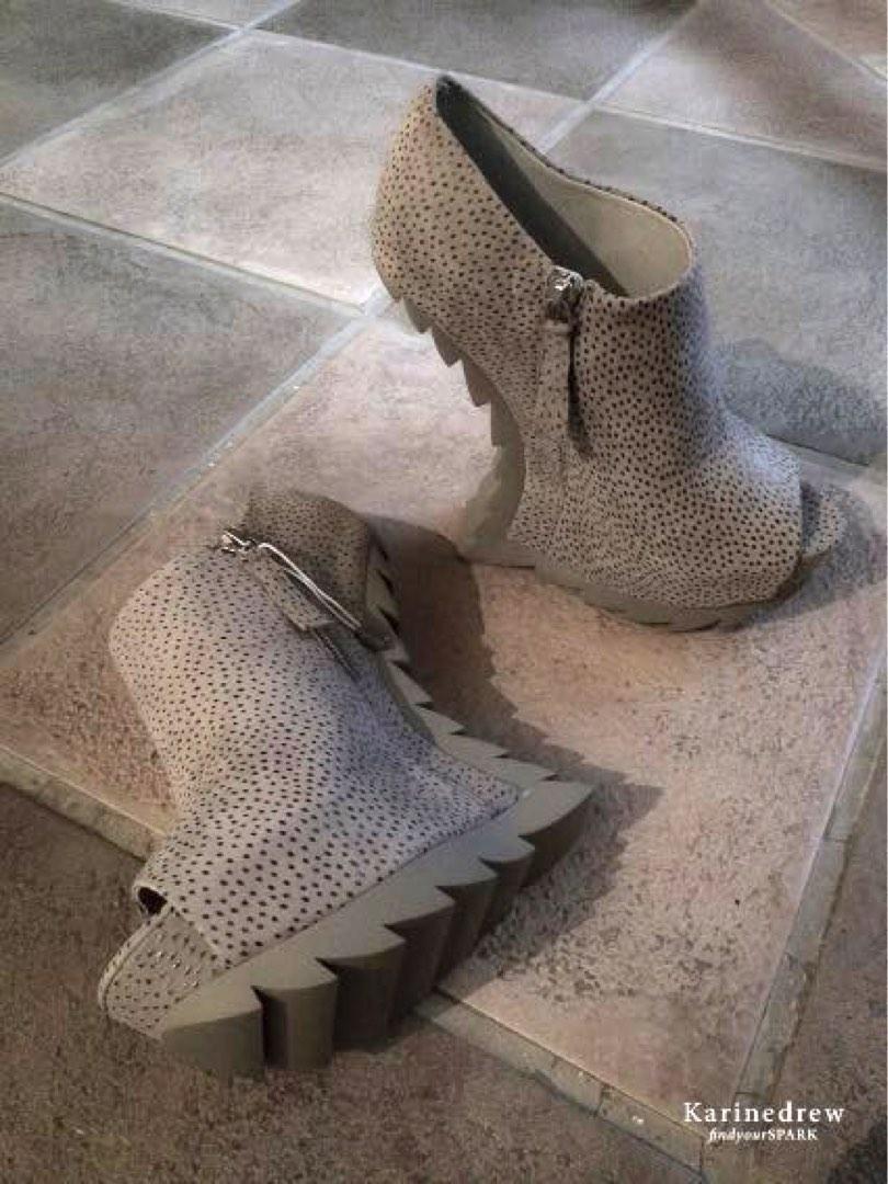 Camilla Skovgaard Leather Bootie Boots Rick Owens Vibes