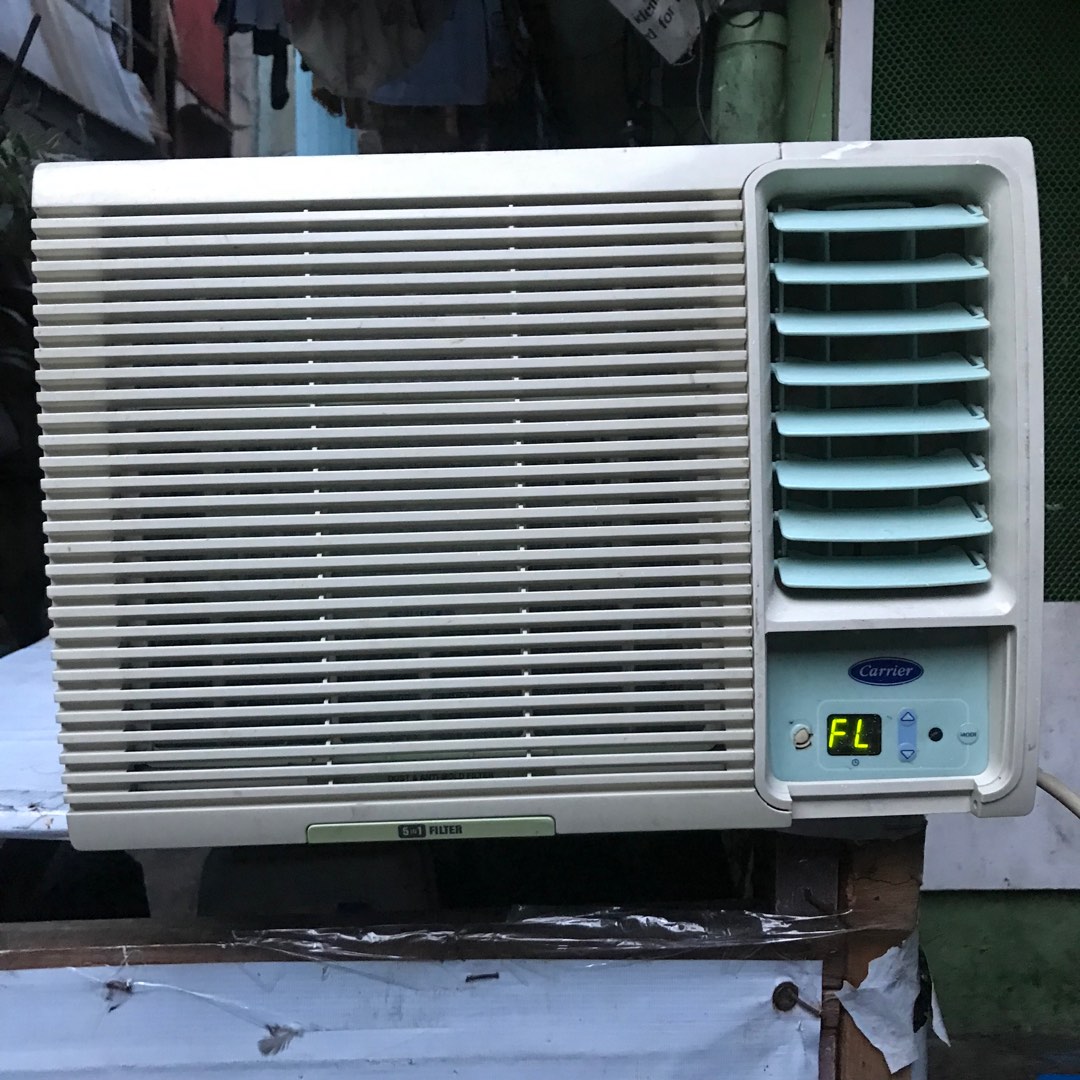 Carrier 0 75 hp window type non inverter aircon on carousell