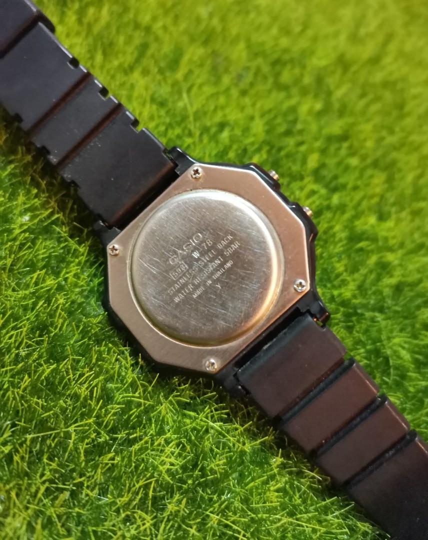 casio alarm chrono water resist 5 bar, Men's Fashion, Watches