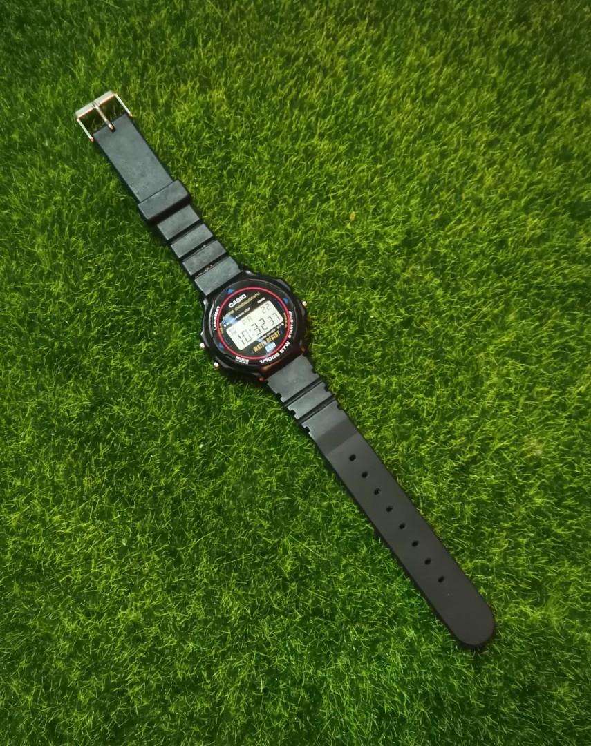 casio alarm chrono water resist 5 bar, Men's Fashion, Watches