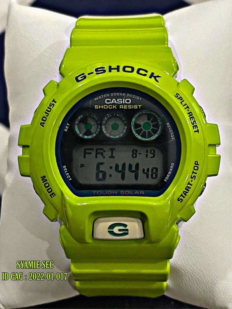 CASIO カシオ G-SHOCK 雨蛙カラー G-6900GR 稼動品