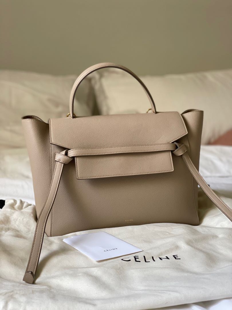 celine belt bag tan