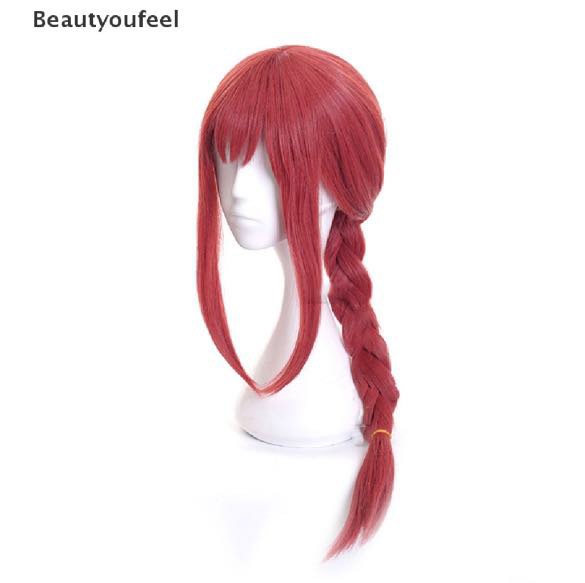 chainsaw man makima wig cosplay, Beauty & Personal Care, Hair on Carousell