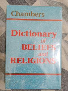 Chambers Dictionary of Beliefs and Religions