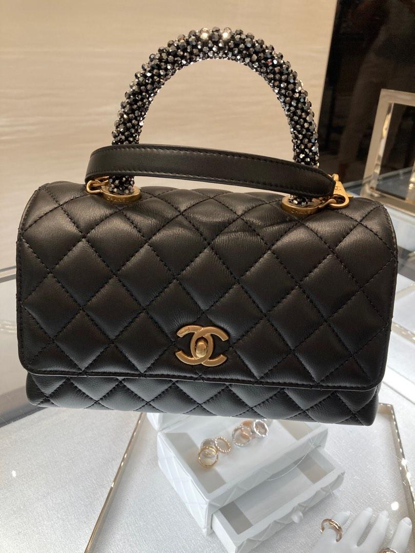 Mini coco handle ss18  Bags, Chanel coco handle, Chanel bag