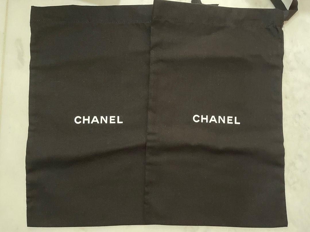 Chanel shoe top dust bags