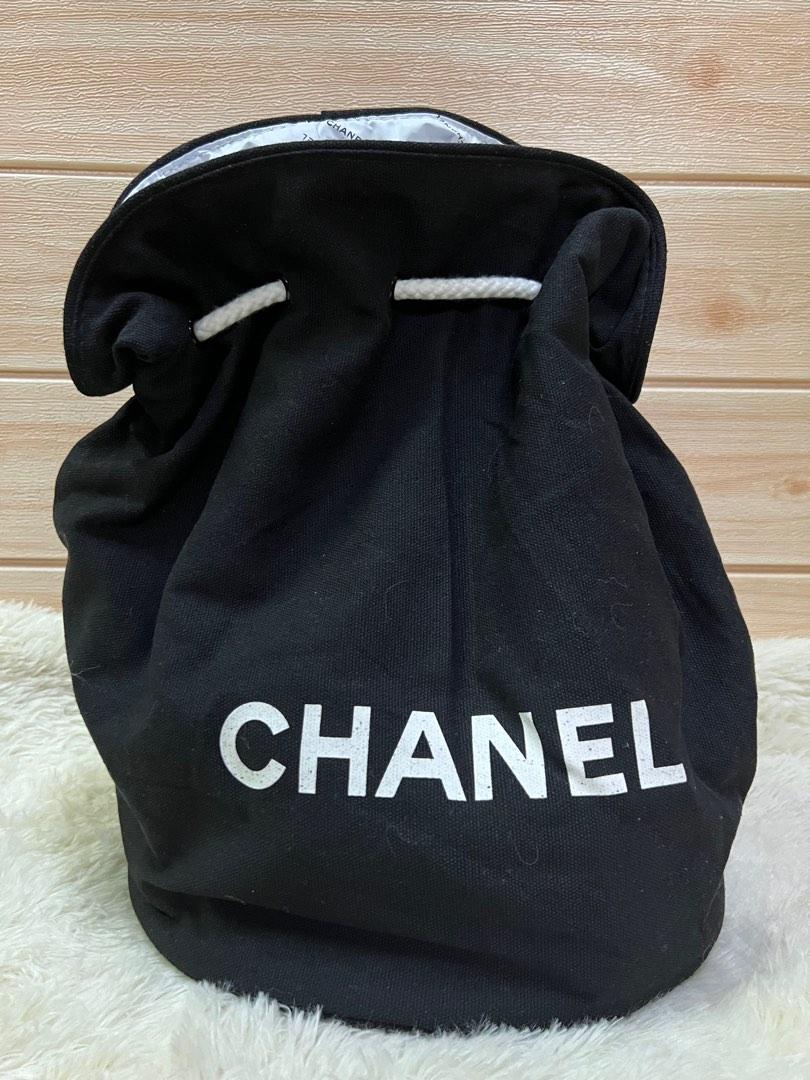 Chanel VIP bucket bag (Category: Luxury Bags & Wallets) located in Cagayan de Oro. Submitted by riggstuffs (Listing ID 1179783265, Image 1). Description: Guaranteed Authentic Chanel VIP Bucket Bag Made of black fabric material Exterior and interior is in pristine state Excellent used condition No tiger inclusion DISCLAIMER Riggstuffs is not associated or affiliated with the brand posted. All trademark and copyright belong solely to the original b