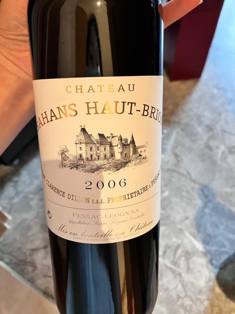 CHATEAU BAHANS HAUT BRION 2006, 嘢食& 嘢飲, 酒精飲料- Carousell