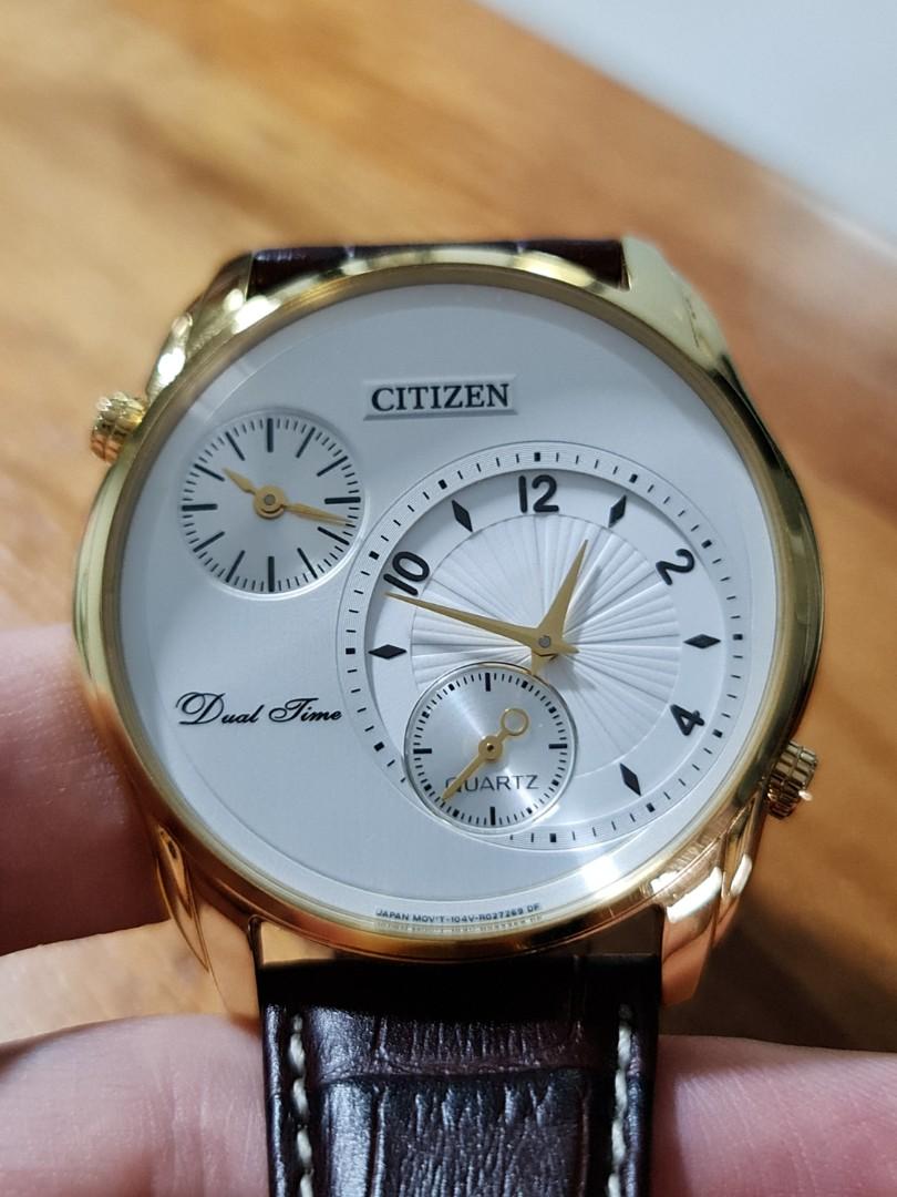 Citizen dual online time watch