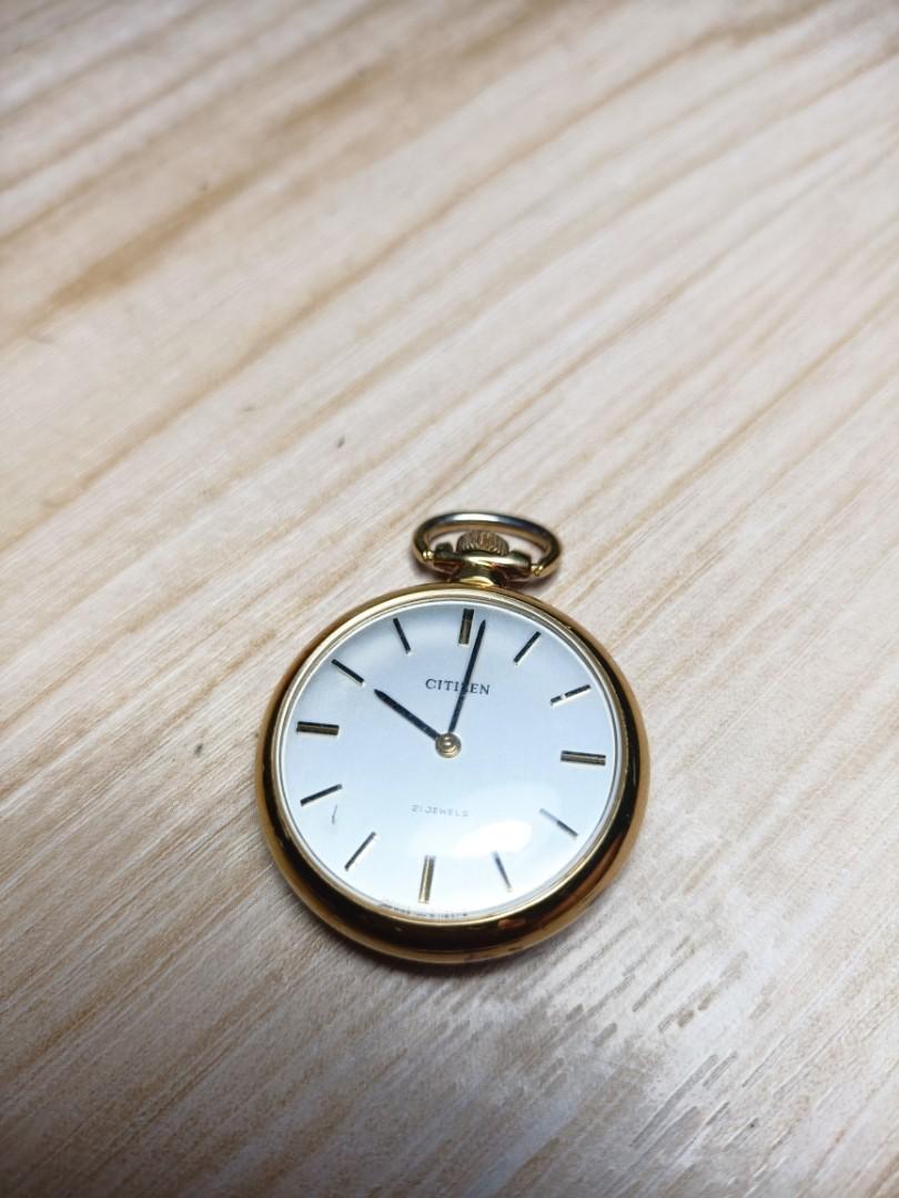 Citizen pocket online watch 21 jewels