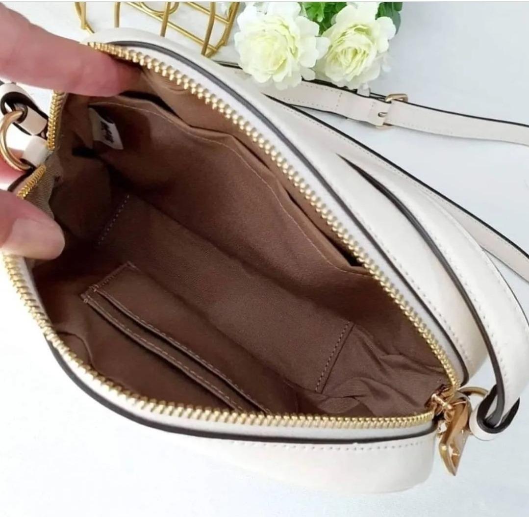 Coach C9926 Mini Jamie Camera Bag In Signature Canvas Chalk, Women's