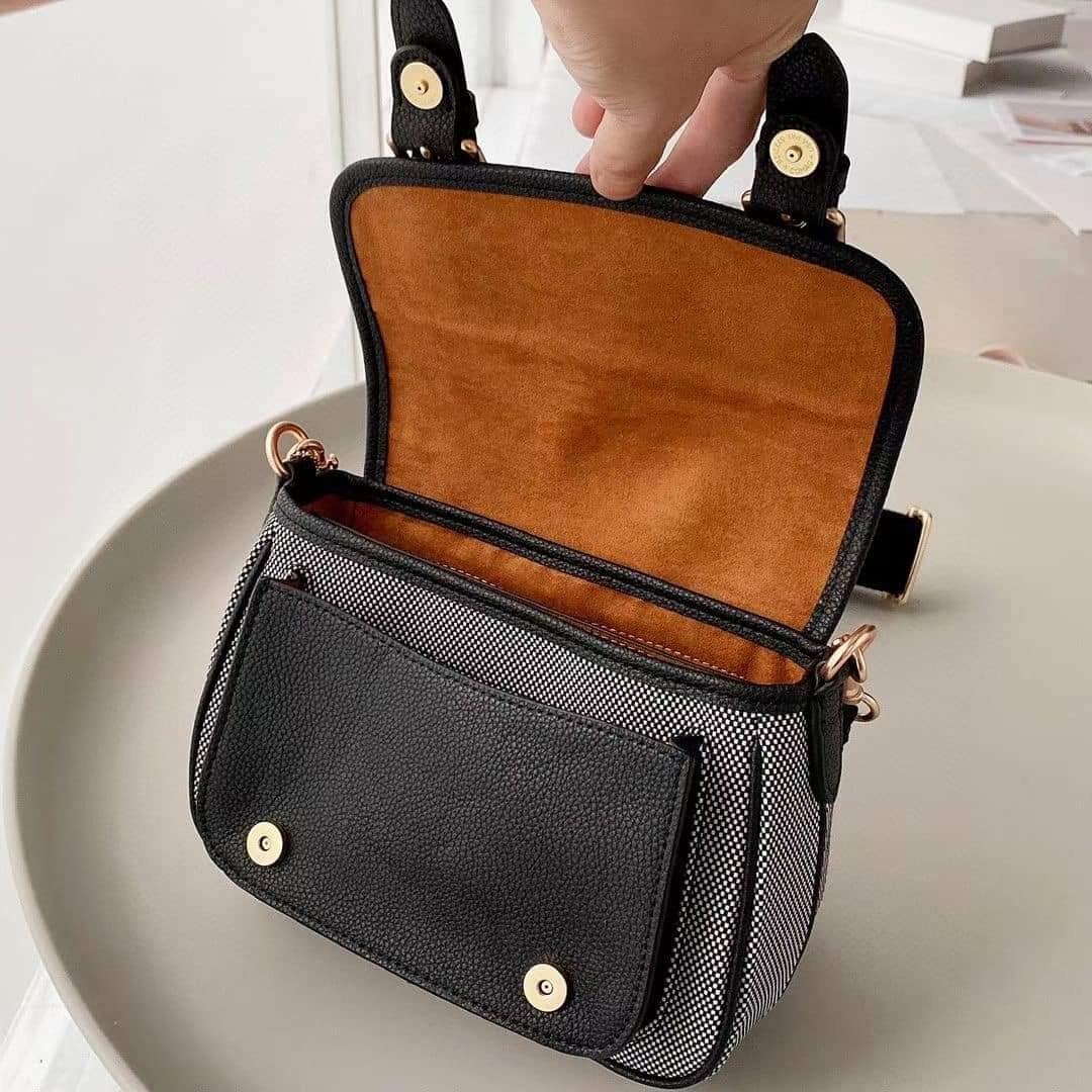 Coach Lucy Crossbody Bag Grailed Black, Women's Fashion, Bags