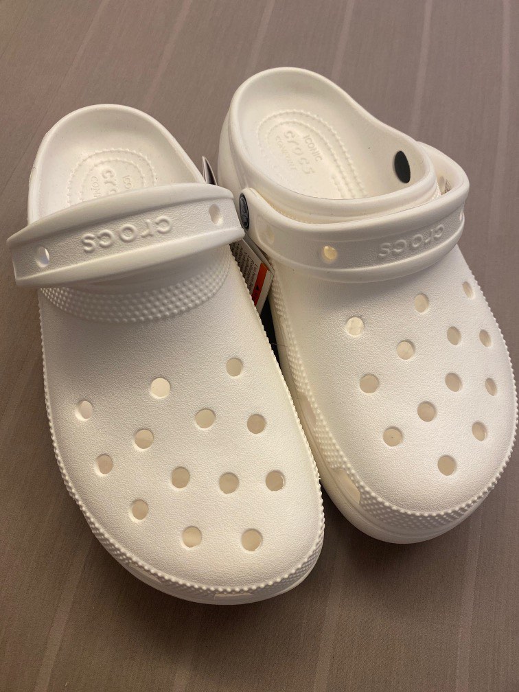 White crocs size 8 womens store