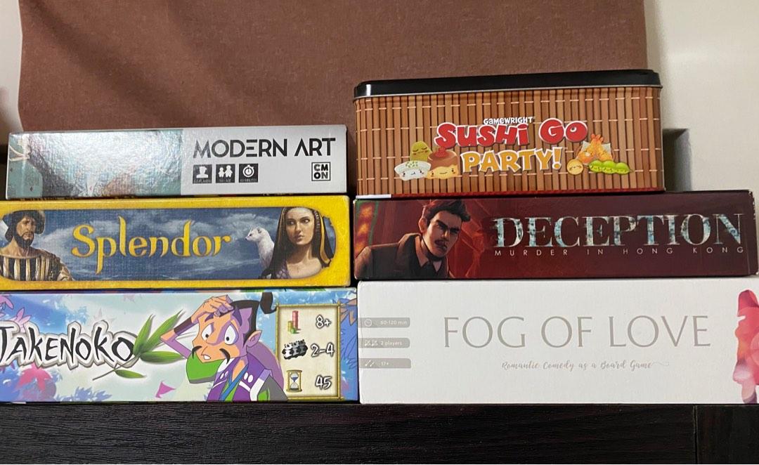 Deception murder in Hong Kong board game, Hobbies & Toys, Toys & Games