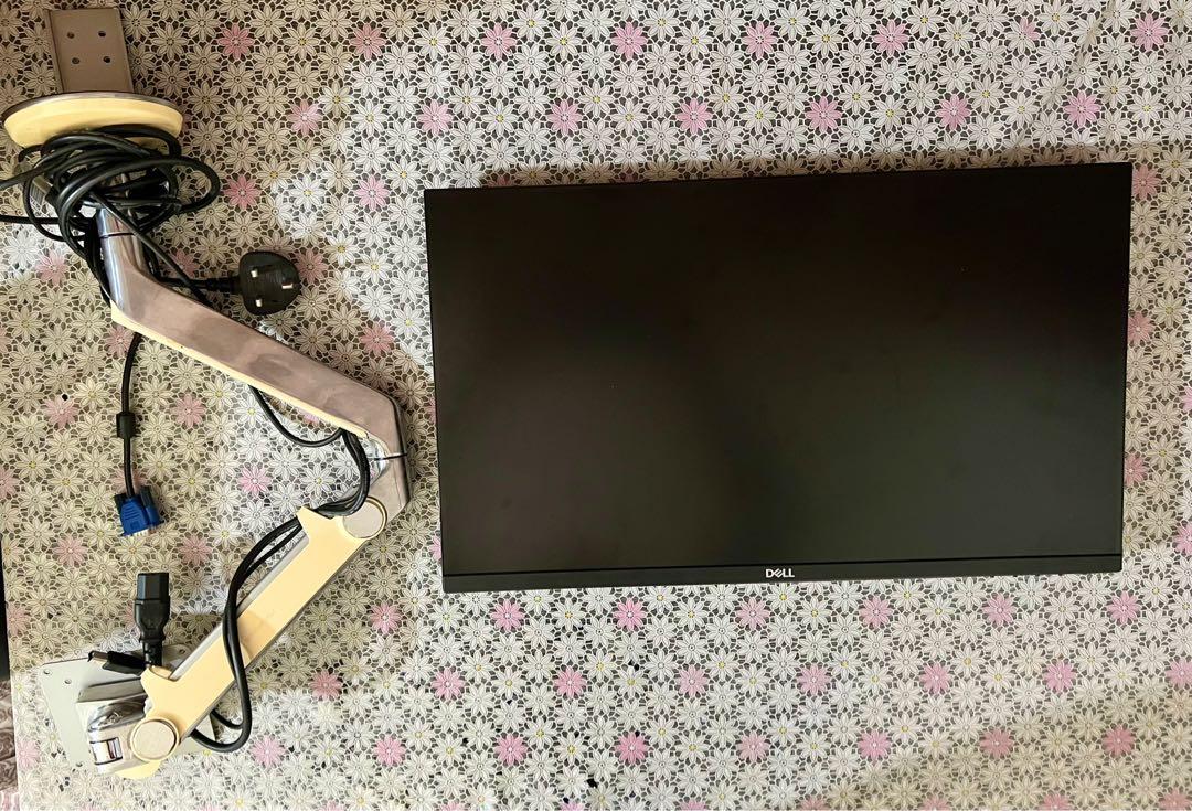 Dell Monitor with monitor arm P2419HC, Computers & Tech, Desktops on Carousell