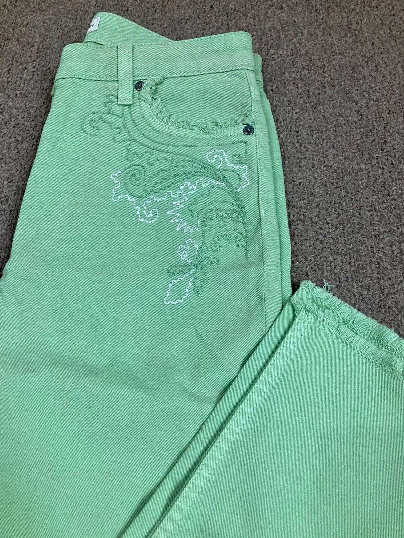 ETRO Spa - VIA SPARTACO 3 GREEN PANTS SIZE 26 (Category: Other Bottoms) located in San Juan City. Submitted by minismooch_ (Listing ID 1179847011, Image 2). Description: SLIGHTLY USED. FIXED PRICE ‼️ 💰MOD : GCASH ONLY 📍Location: San Juan City 🚚 DELIVERY: WITHIN MANILA > buyer will handle the delivery via preferred courier. Please be responsible for sending the rider’s details. OUTSIDE MANILA > LBC ONLY, J&T PLEASE READ‼️‼️‼️ ✅once paid, items 