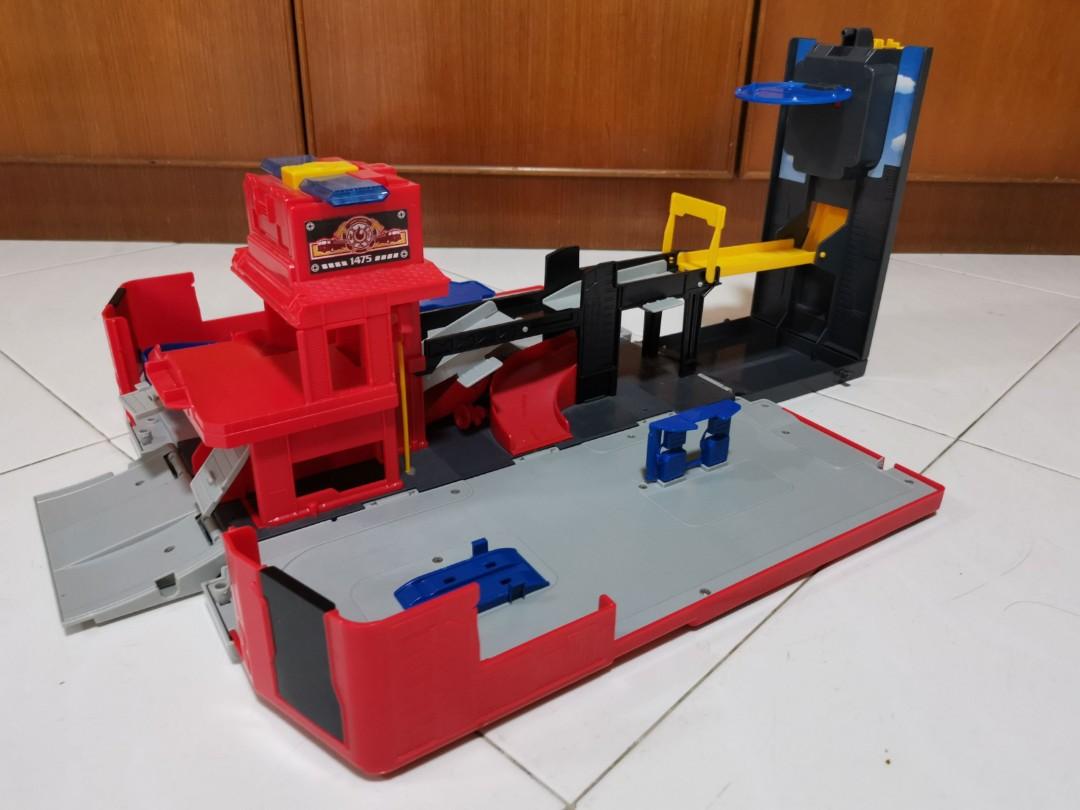 Fast Lane 2in1 Fire City Playset Jumbo Fire Truck PlayStation