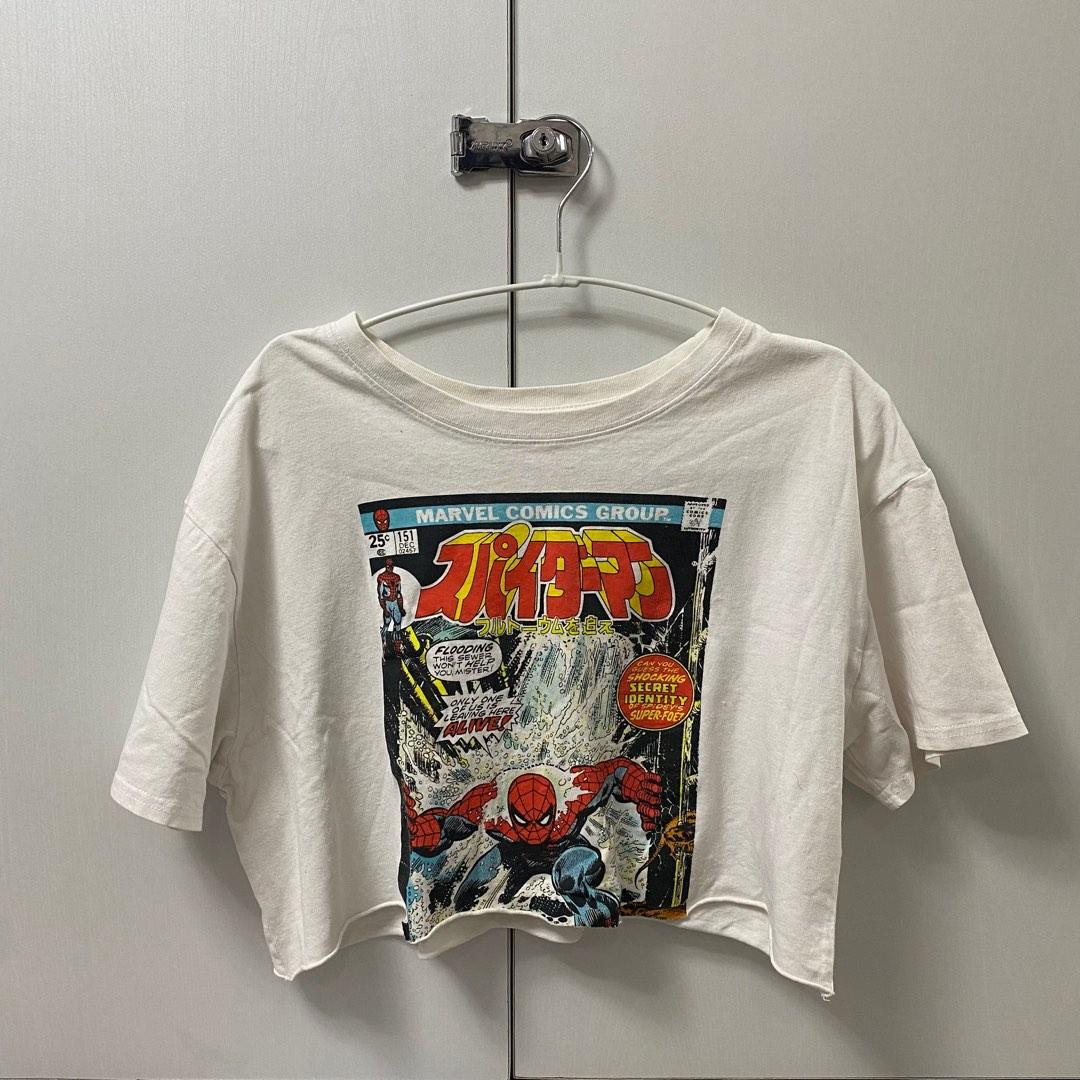 Marvel crop top forever 21 sales