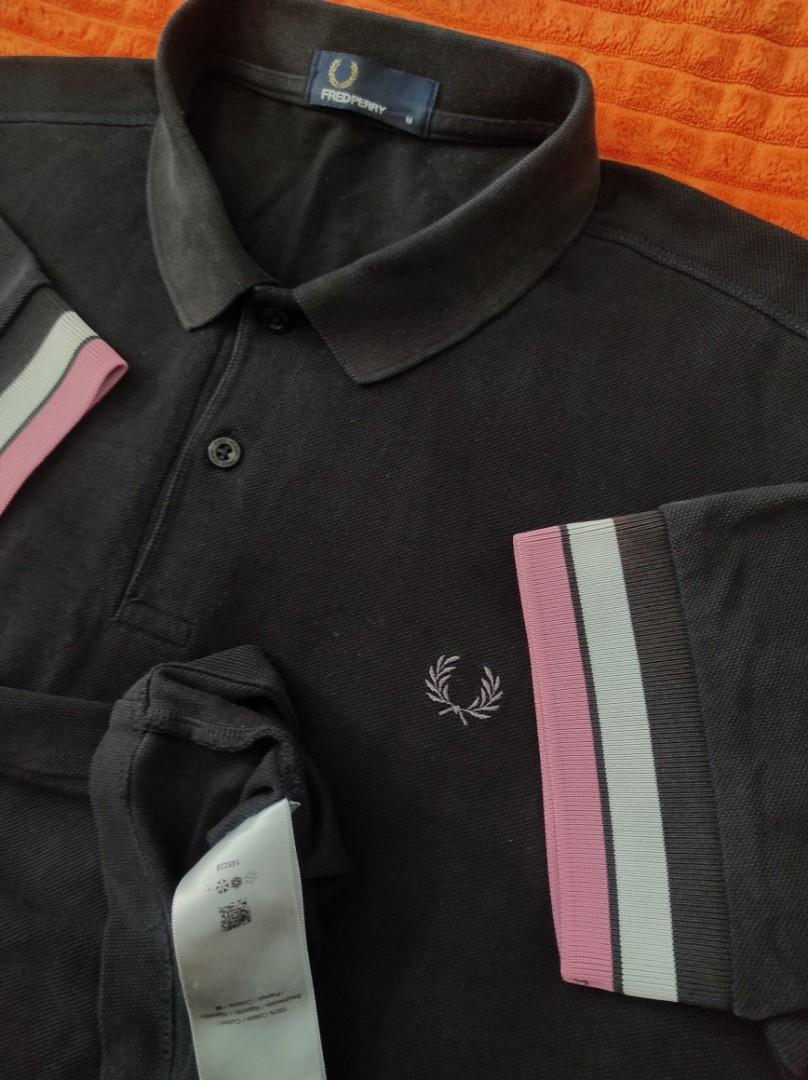 Fred perry bold cuff polo cheap