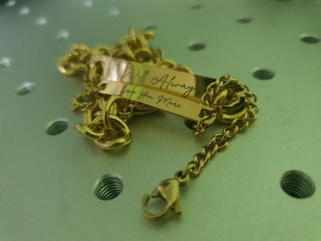 Free courier sg seller instock Customized Engraving Nameplate