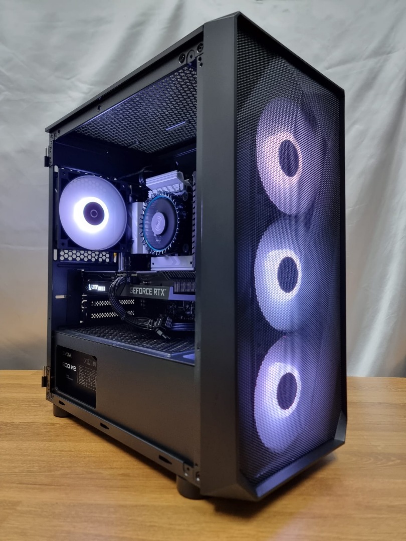 [FREE DELIVERY] RYZEN 5 5500 (6 CORE 12 THREADS) + RTX 3050 ZOTAC AMP