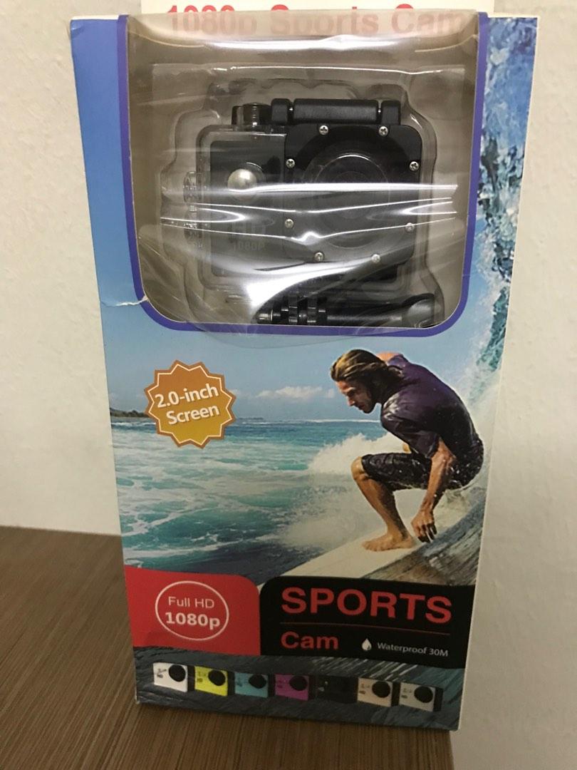 FULL HD SPORT CAM, Photography, Video Cameras on Carousell