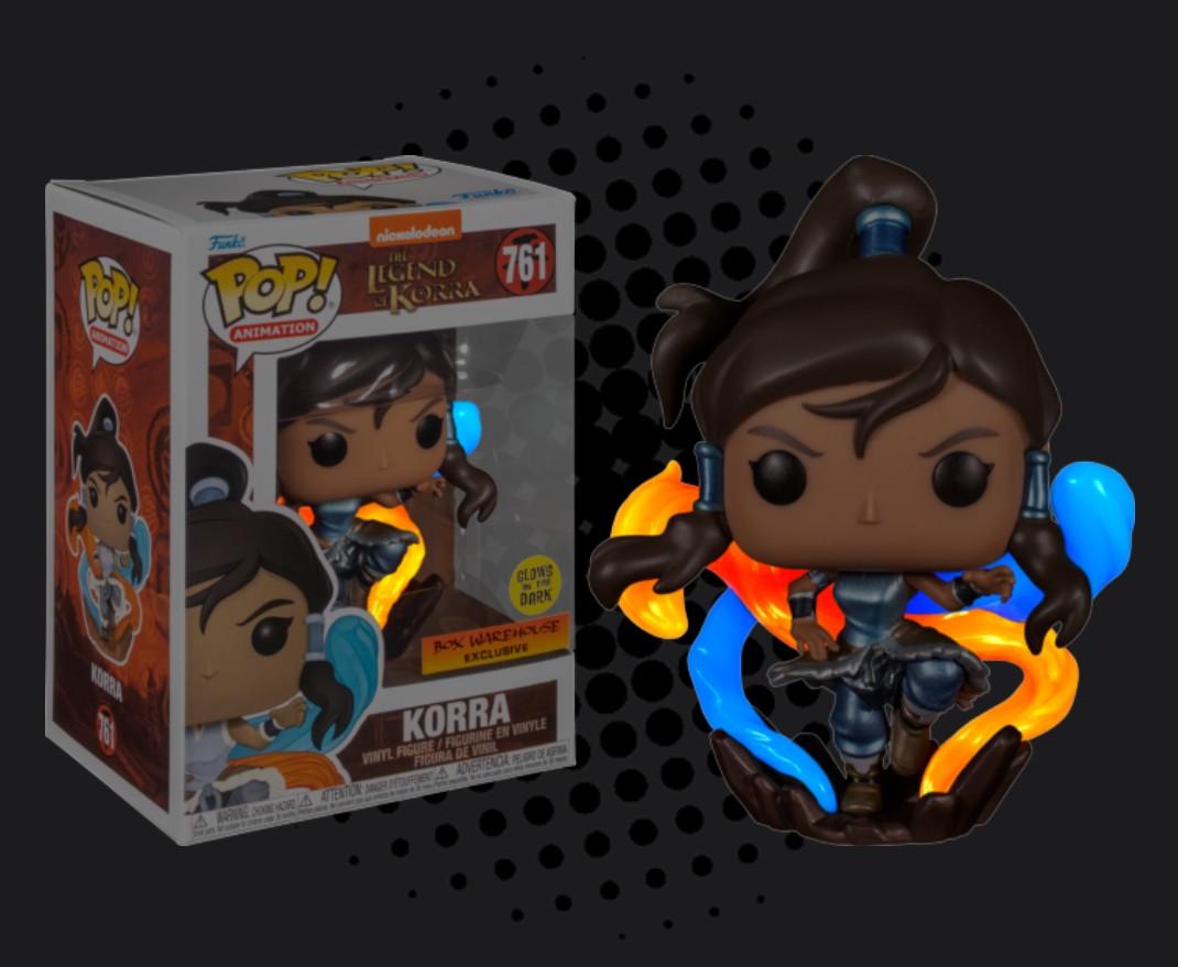 Funko Pop Avatar The Legend Of Korra Korra Metallic Glow In The Dark Hobbies And Toys Toys