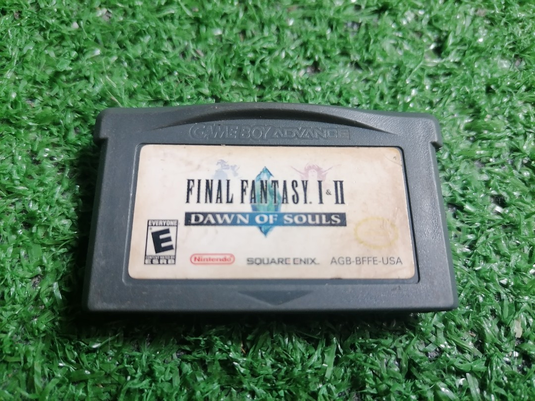 Jeu Game Boy Advance - Final Fantasy 1 & 2 - Version EUR (Europe) - Bon état