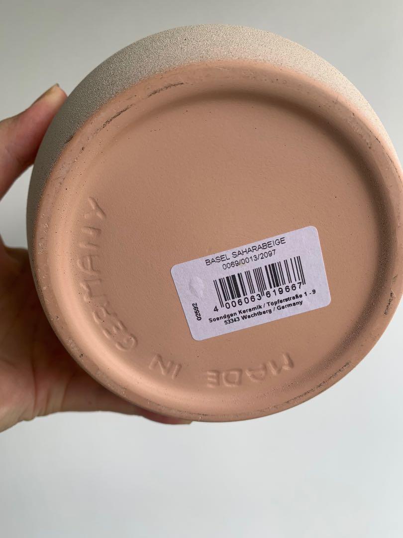 German ceramic pot (+ FREE pot), Furniture & Home Living, Gardening