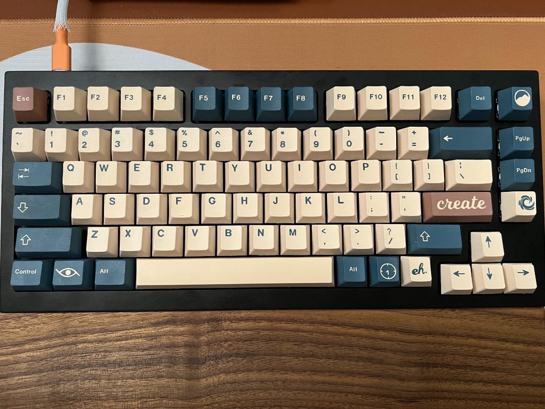 GMK Earth Tones Keycap Set 147 PBT Dye Sublimation Keyboard Caps