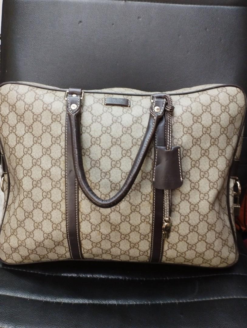Vintage gucci laptop bag sales
